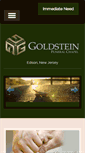 Mobile Screenshot of goldsteinfuneralchapel.com